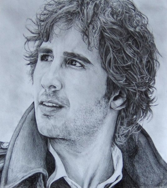 Josh Groban2akl.JPG - Portrait von Josh Groban, 50 x 55